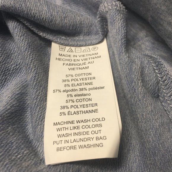 Michael Kors Light Weight Soft Lace-Up Pullover Hoodie Women's Size L - Picture 6 of 7